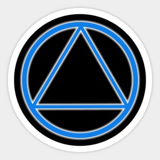 AA Symbol Sticker